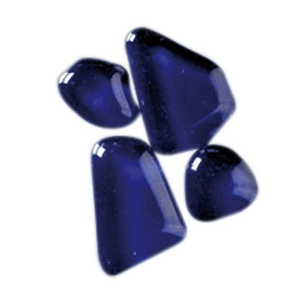 Mosaik Glassteine Soft - 200 g, blau