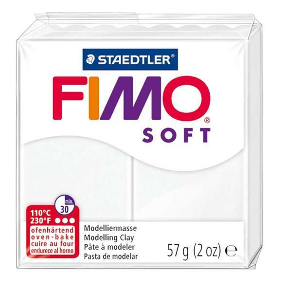 Fimo Soft - 57 g, weiß