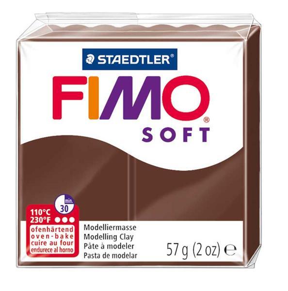 Fimo Soft - 57 g, chocolade