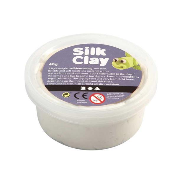 Silk Clay® 40 g, wit