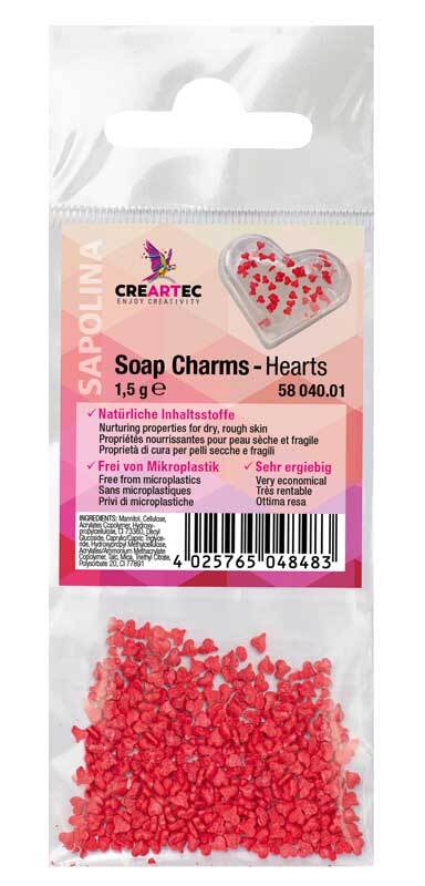 Soap Charms - Cœurs