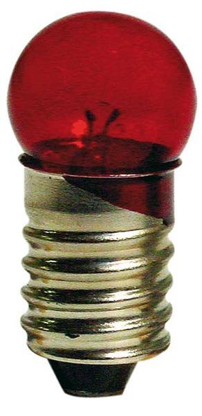Ampoule à incandescence 3 - 4.5 V, 10 pces, rouge