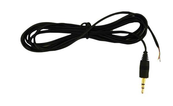 Câble haut-parleur avec prise 2,5 mm