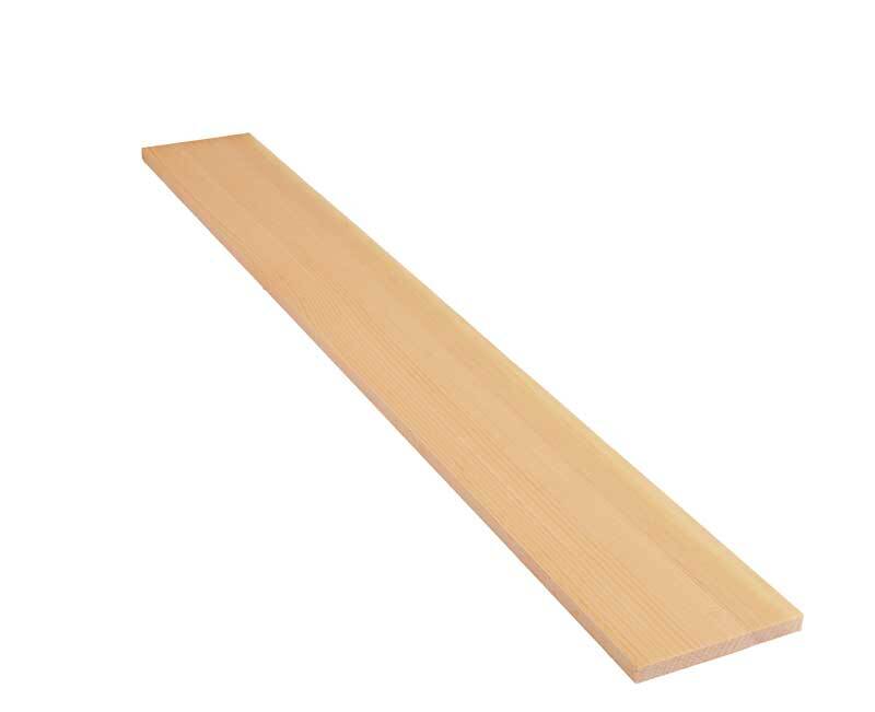 Alpenden plank - 75 cm, 1 x 9 cm