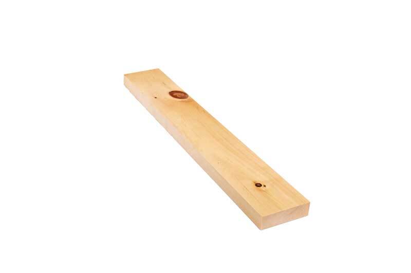 Alpenden plank - 50 cm, 2,4 x 8 cm