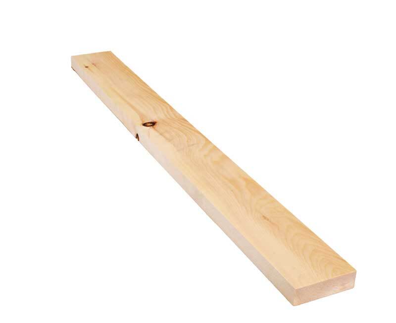 Alpenden plank - 75 cm, 2,4 x 8 cm