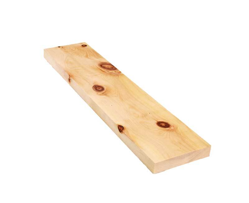 Planche en pin cembro - 50 cm, 2,4 x 12 cm