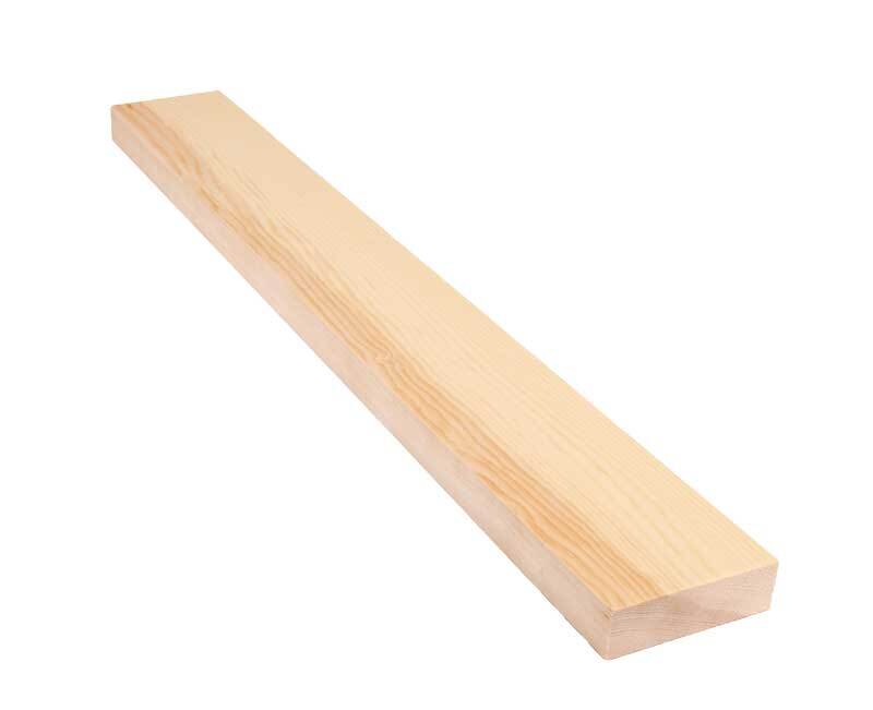 Alpenden plank - 75 cm, 3 x 10 cm