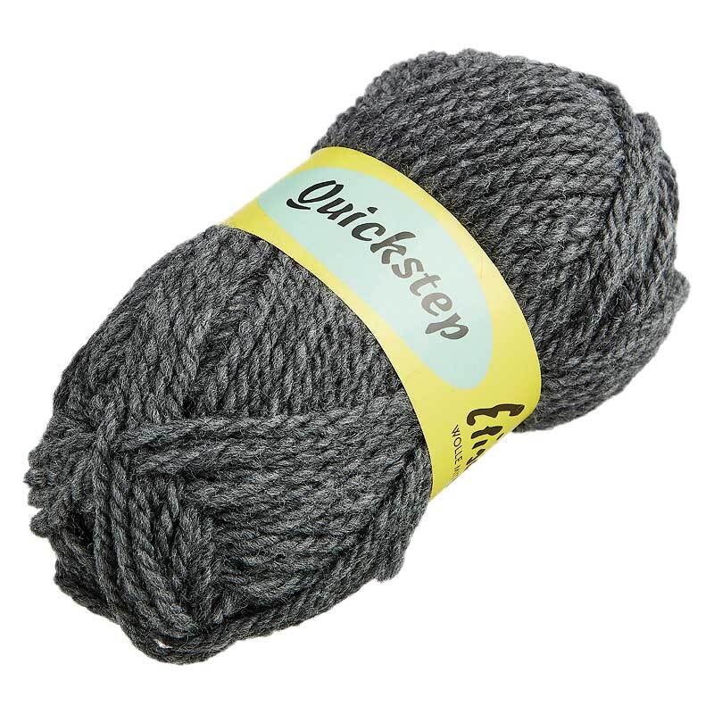 Wolle Quickstep - 50 g, anthrazit