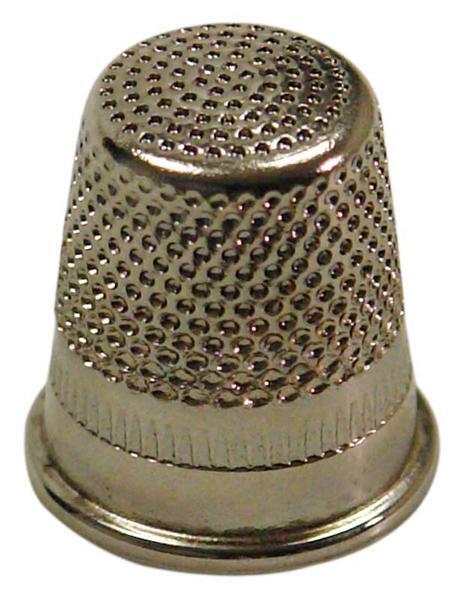 Vingerhoed - zilver, 16 mm