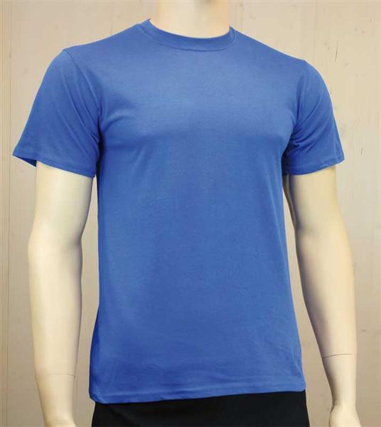 T-shirt man - blauw, S