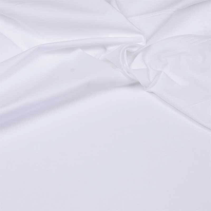 Tissu coton - uni, blanc