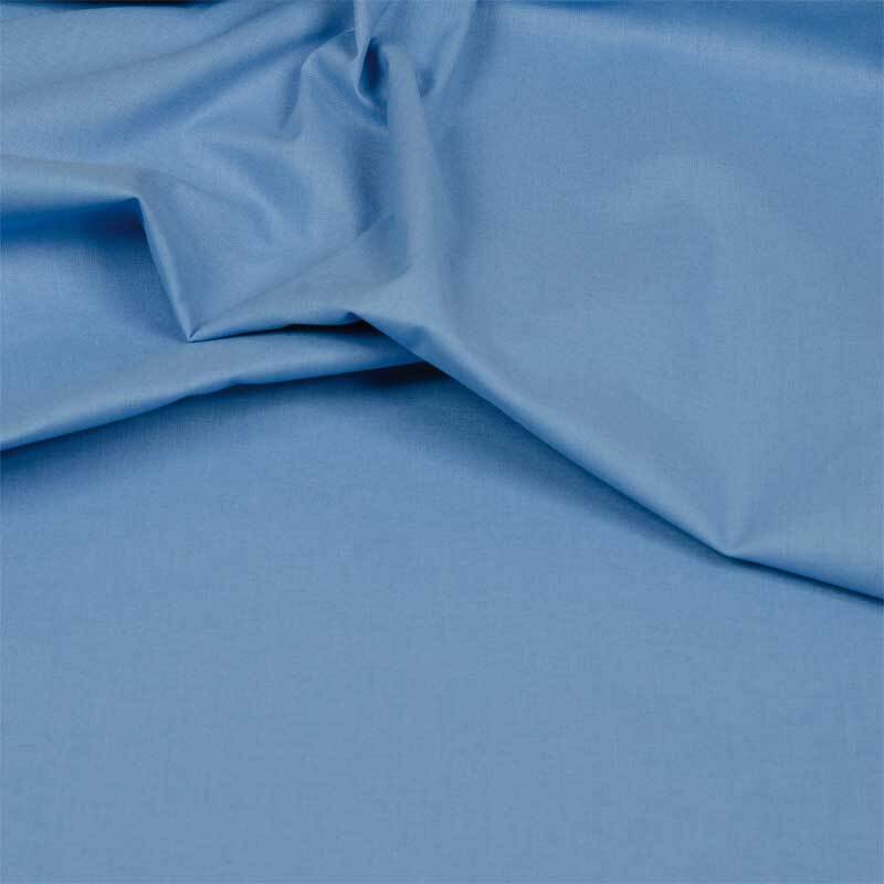 Tissu coton - uni, bleu clair