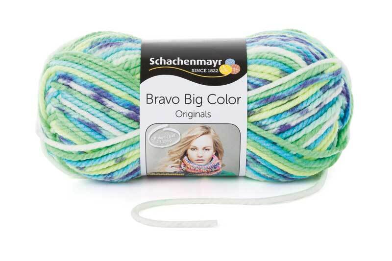 Wolle Bravo Big Color - 200 g, fresh color
