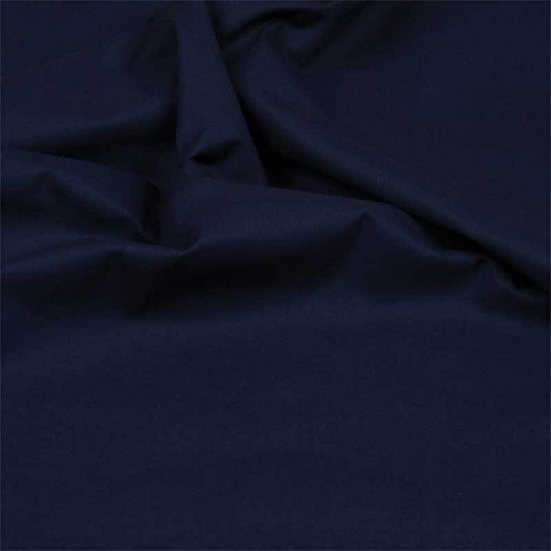 Tissu coton - uni, marine