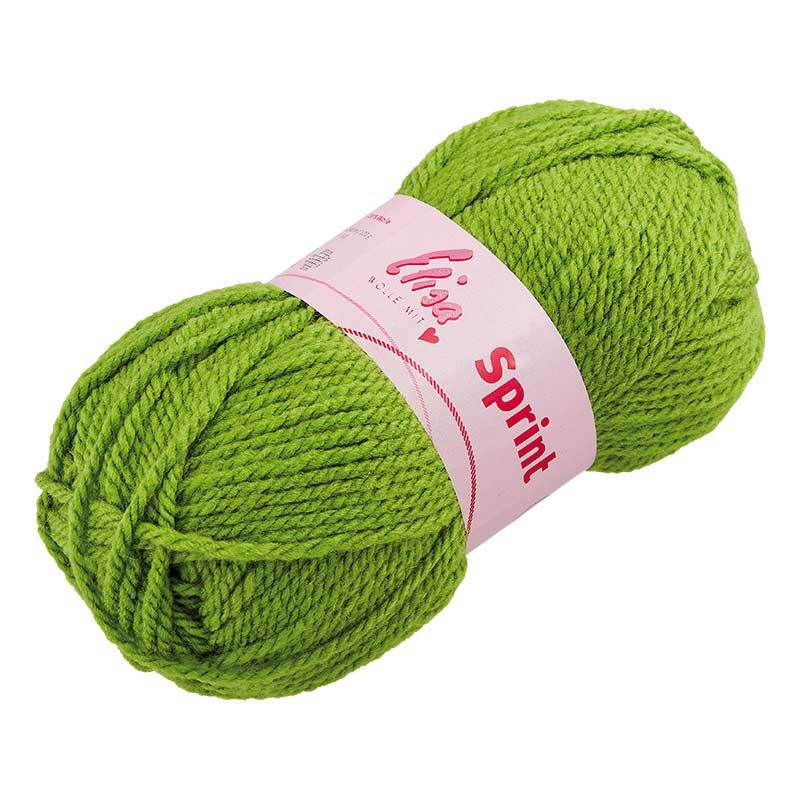 Wolle Sprint - 100 g, hellgrün