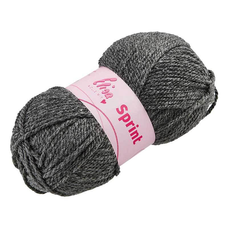 Wolle Sprint - 100 g, dunkelgrau