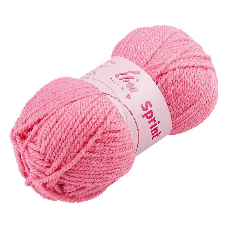 Wolle Sprint 100 g, roze