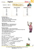 Basic info pronouns - Only for pros