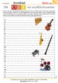 Het ABC van muziekinstrumenten